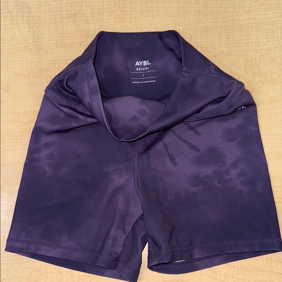 AYBL Pants - AYBL Purple Athletic Shorts